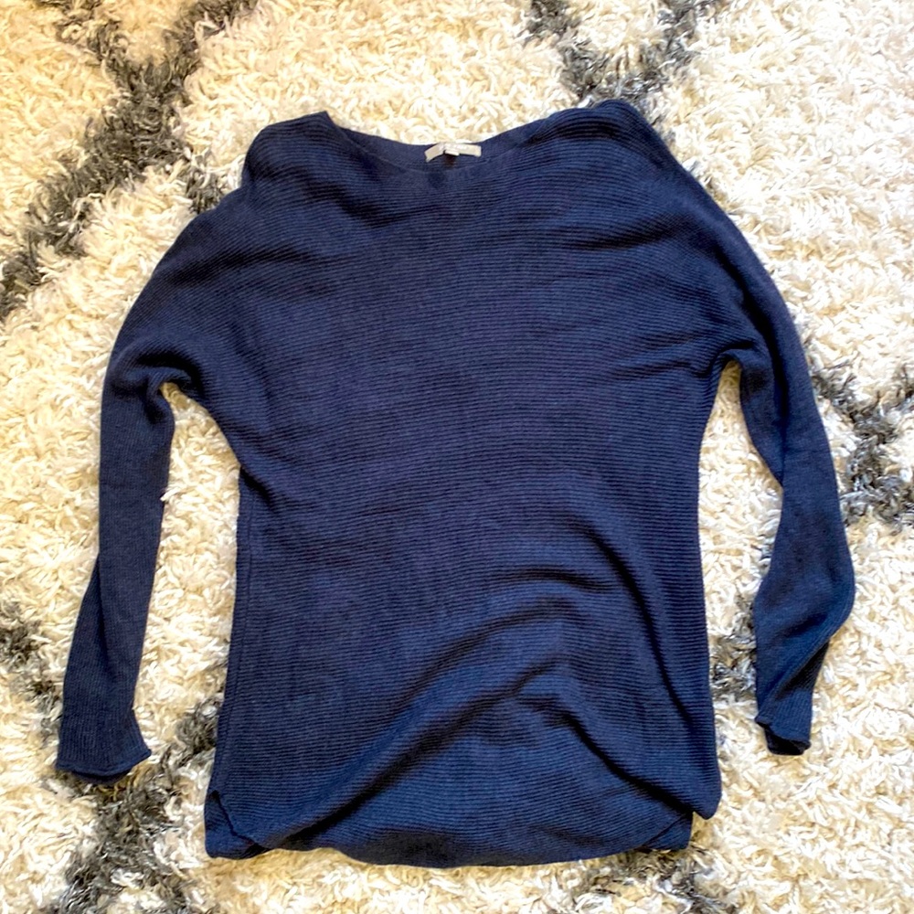 Dark blue thin sweater